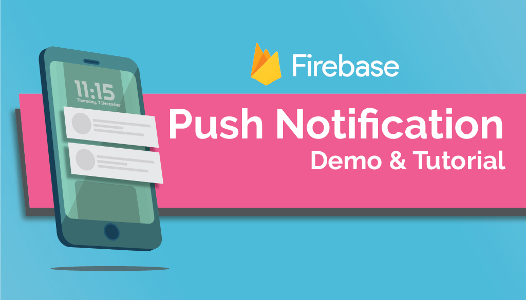 web firebase push notification banner